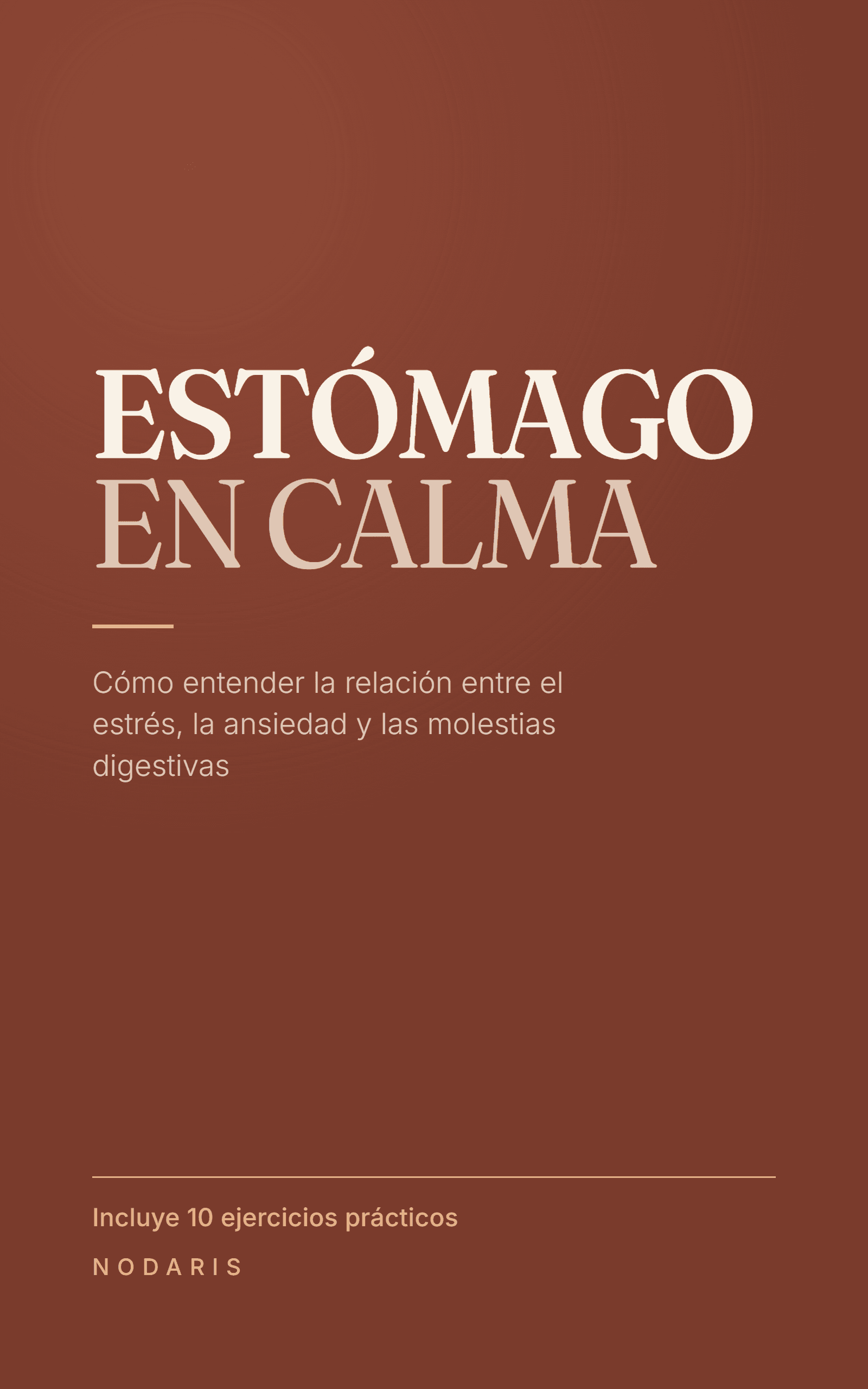 Portada de Estómago en Calma